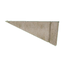Half Triangle Wall Top Right